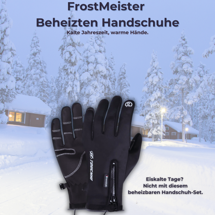 FrostMeister beheizte Handschuhe-Set