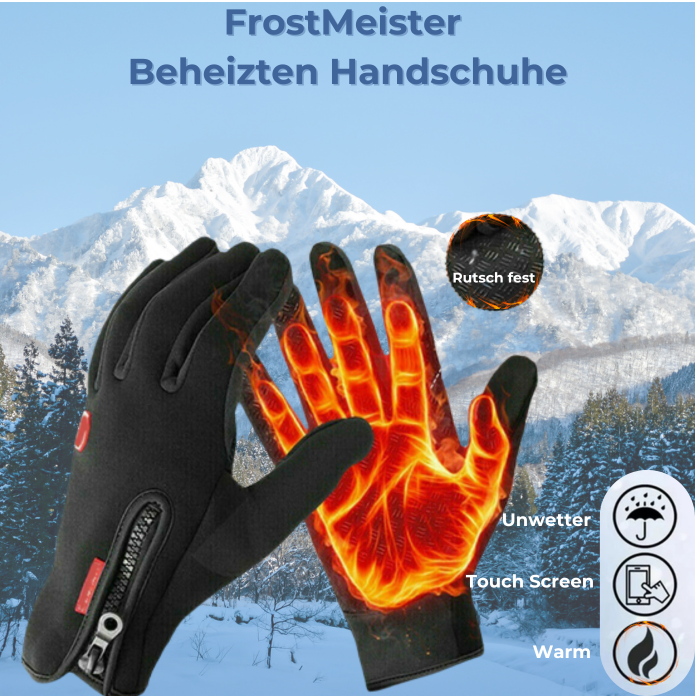 FrostMeister beheizte Handschuhe-Set